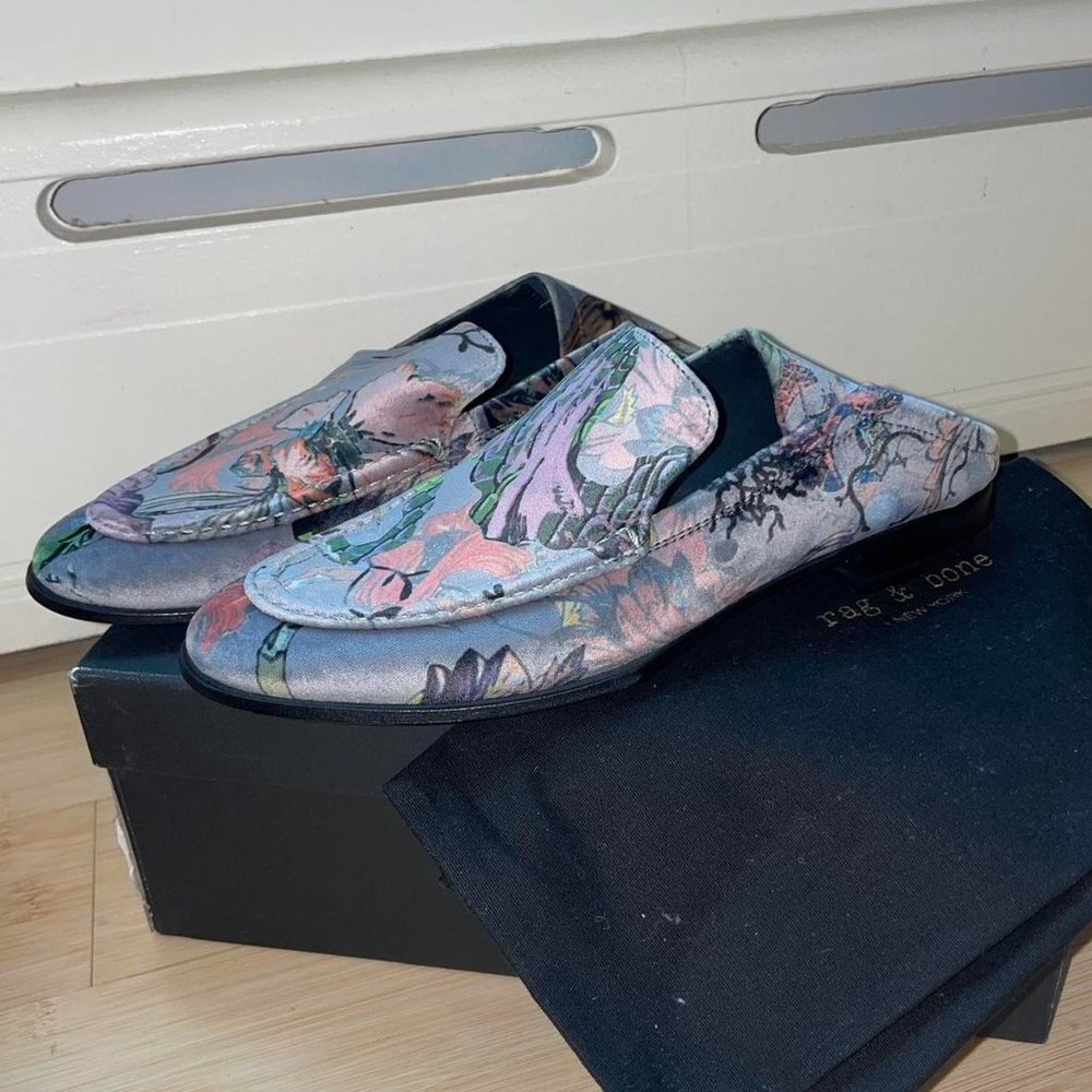 Rag & Bone Alix Floral Convertible Loafer